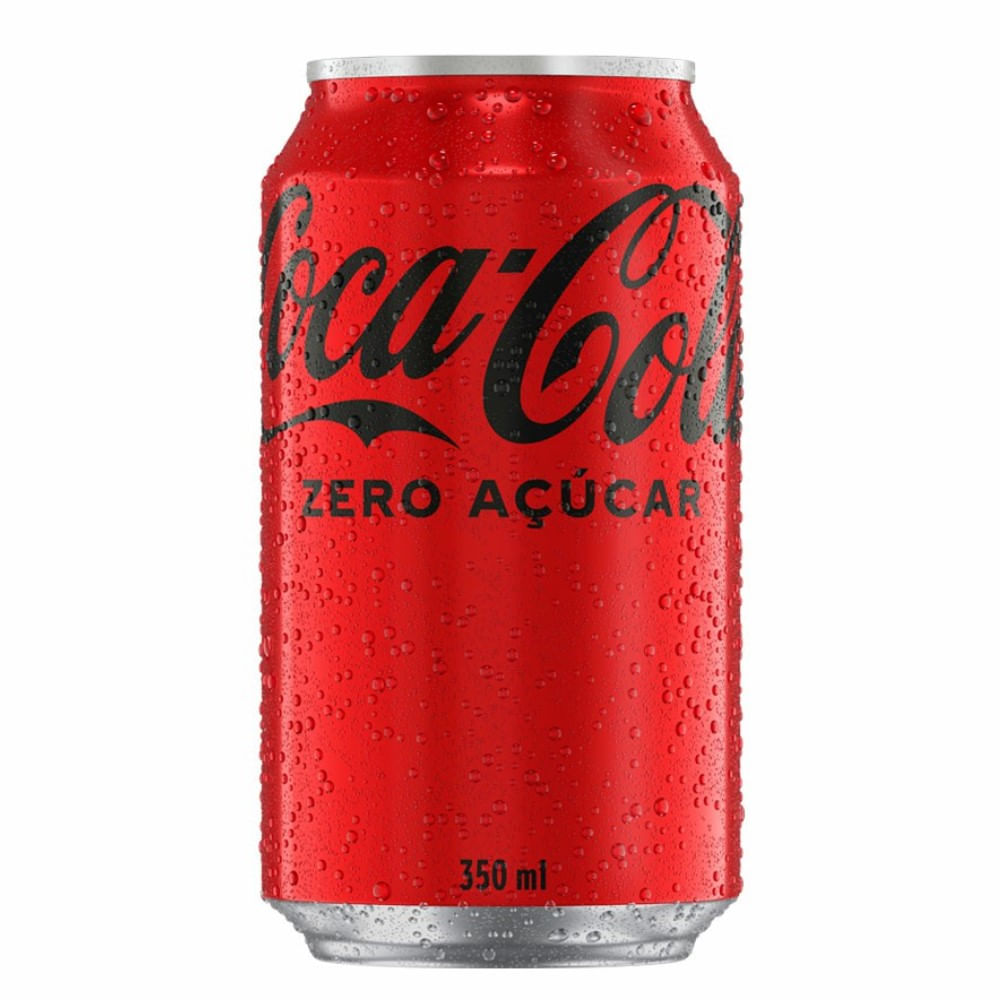 Refrigerante Coca-cola zero lata